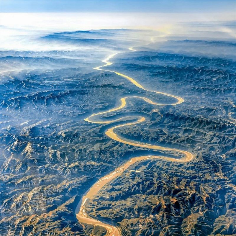 閑暇之余，黃河尋蹤：流過(guò)千年塵煙，歷經(jīng)歲月滄桑  